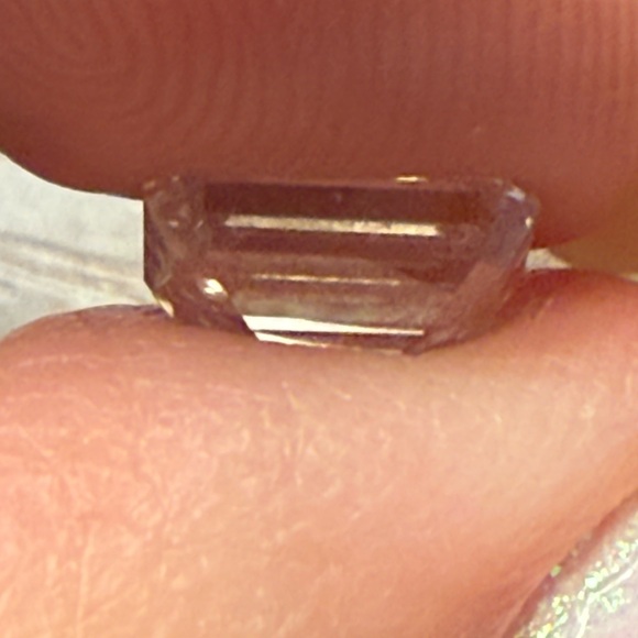 NWT 1.51 Carat Emerald Cut Lab Grown Diamond w/Paperwork - Picture 12 of 14